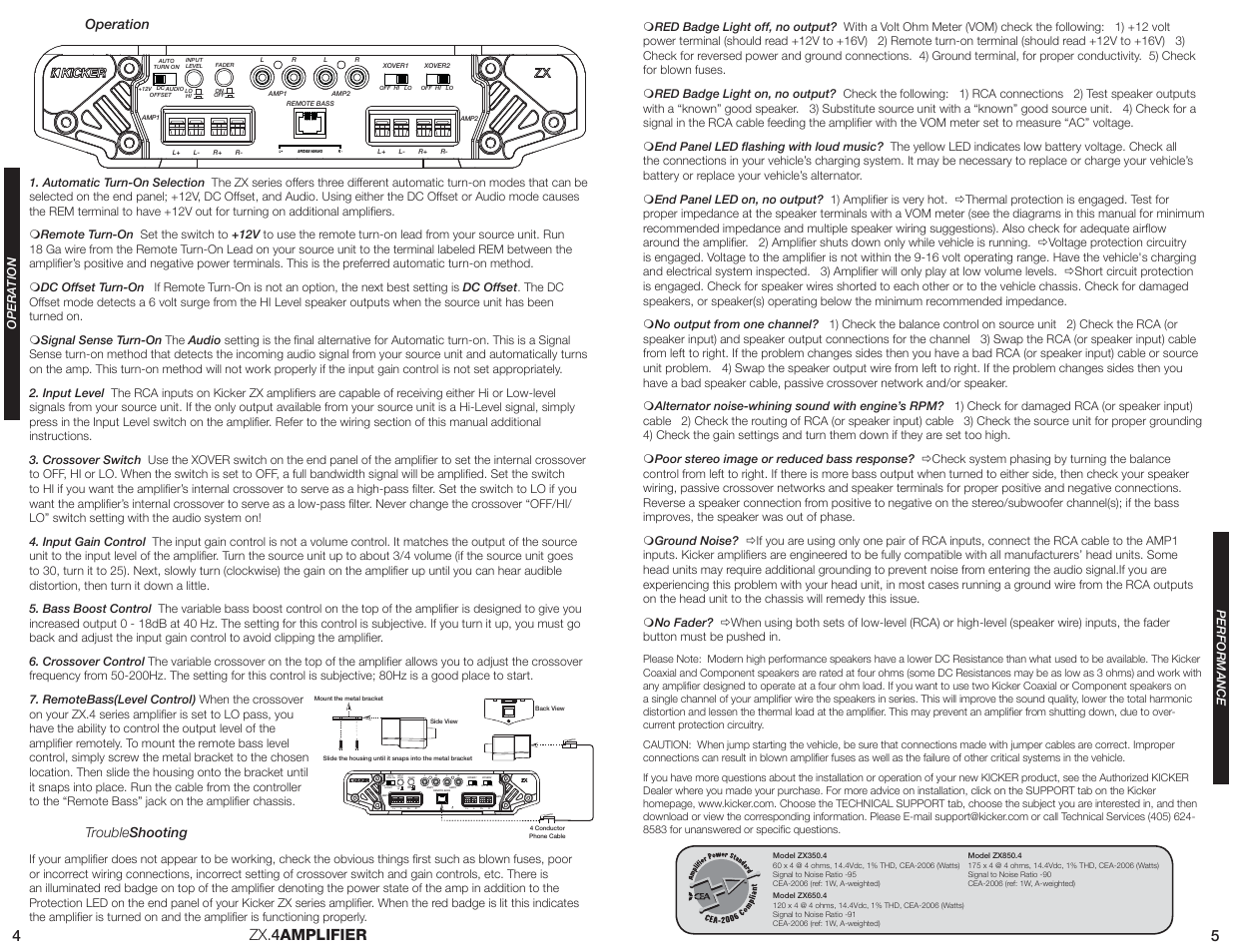 Kicker ZX650.4 User Manual | Page 3 / 3