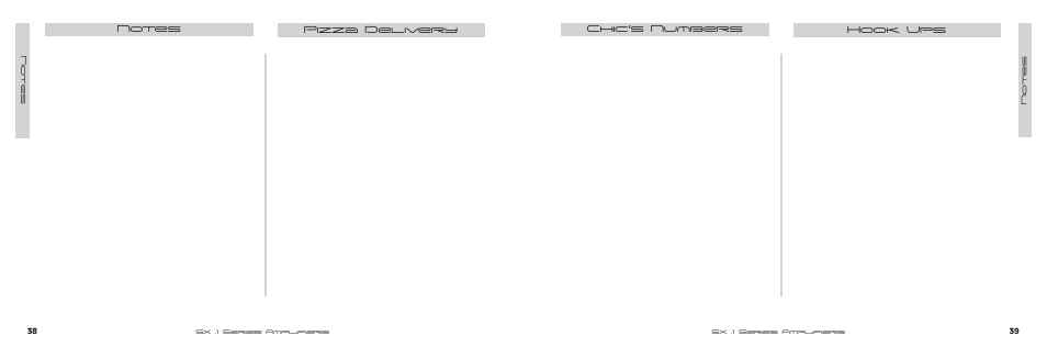 Chic’s numbers hook ups | Kicker SX SERIES SX650.1 User Manual | Page 20 / 20