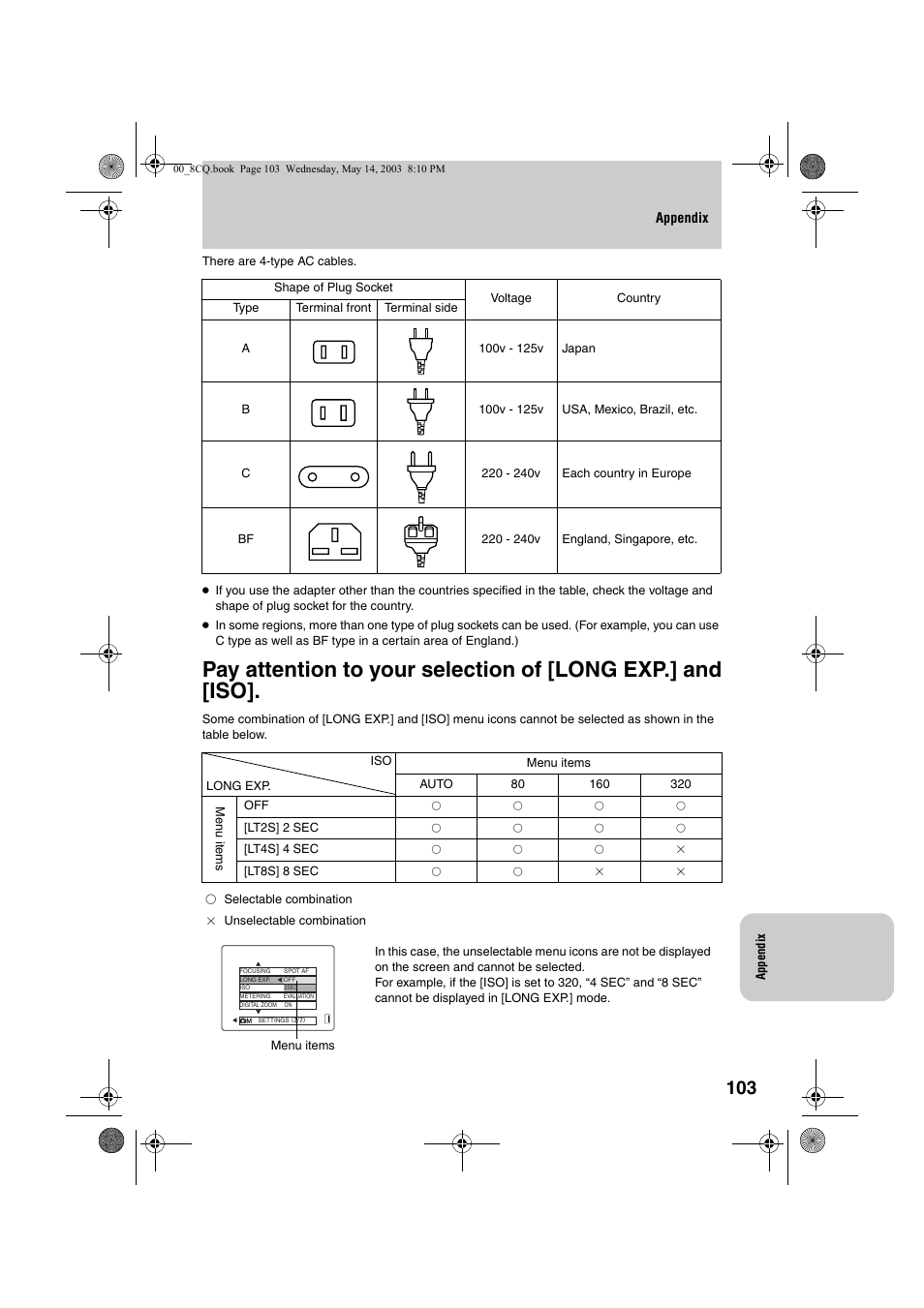 Kyocera Finecam L4 User Manual | Page 103 / 106