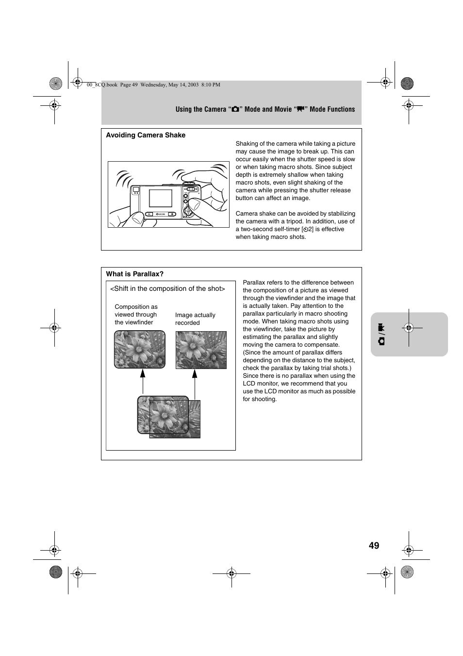 Kyocera Finecam L4 User Manual | Page 49 / 106