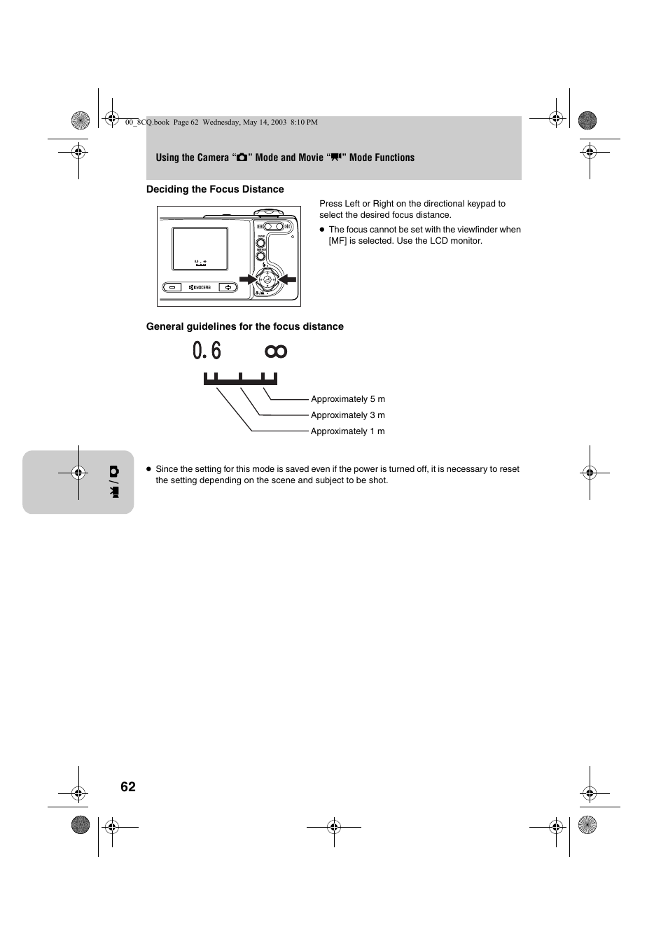 Kyocera Finecam L4 User Manual | Page 62 / 106