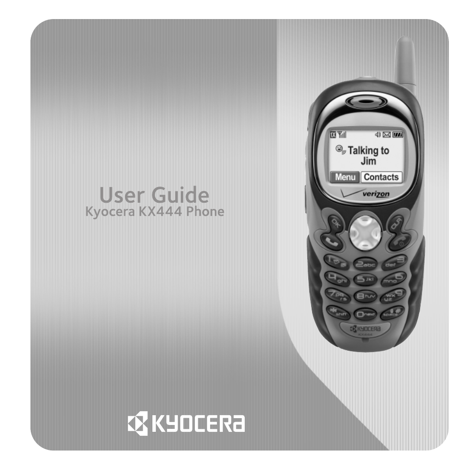 Kyocera KX444 User Manual | 64 pages