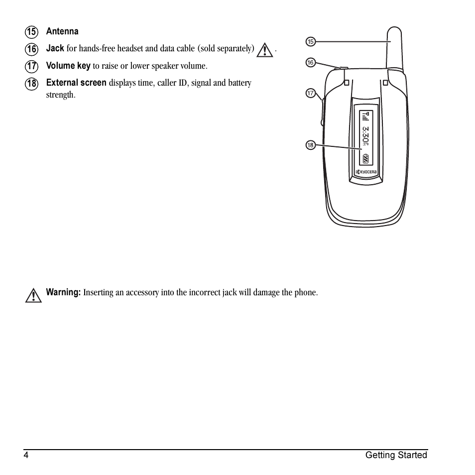 Kyocera Milan KX9C User Manual | Page 10 / 64