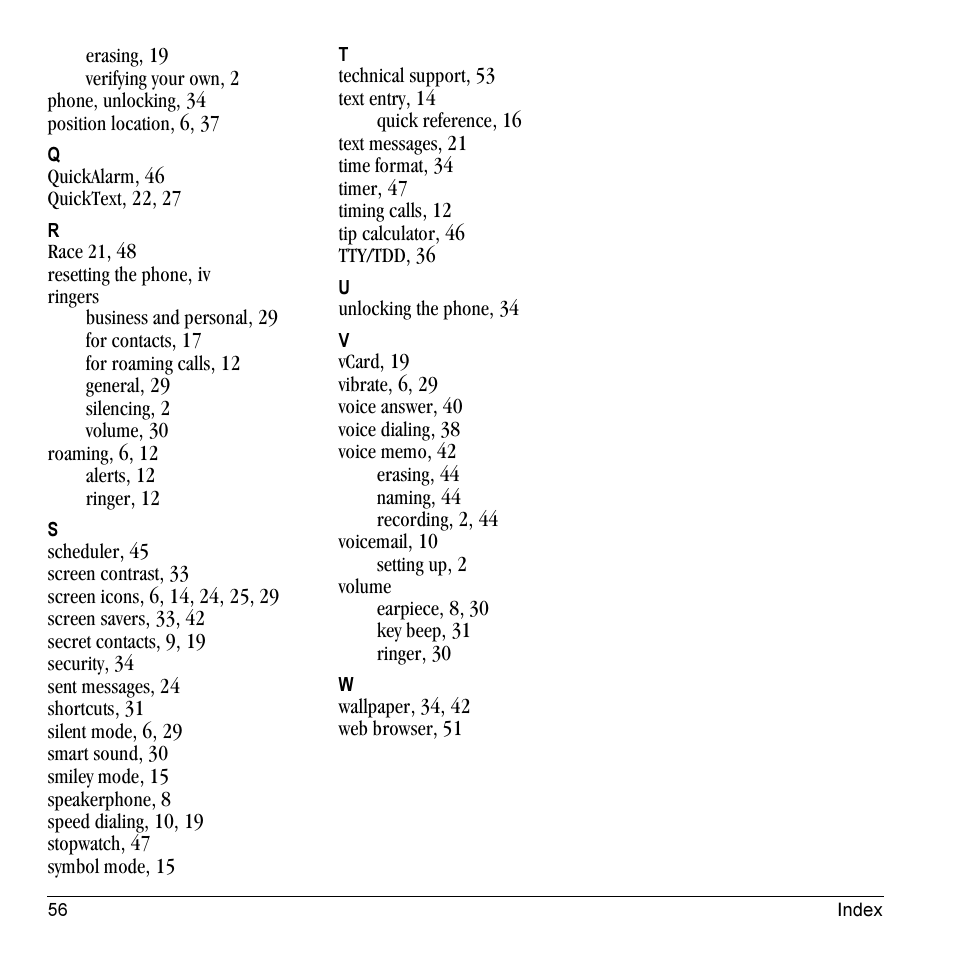 Kyocera Milan KX9C User Manual | Page 62 / 64