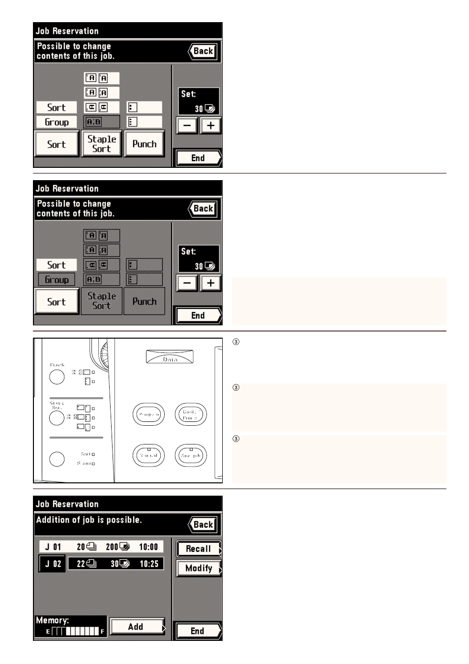 3 clearing the reserved job | Kyocera 4230 User Manual | Page 111 / 226