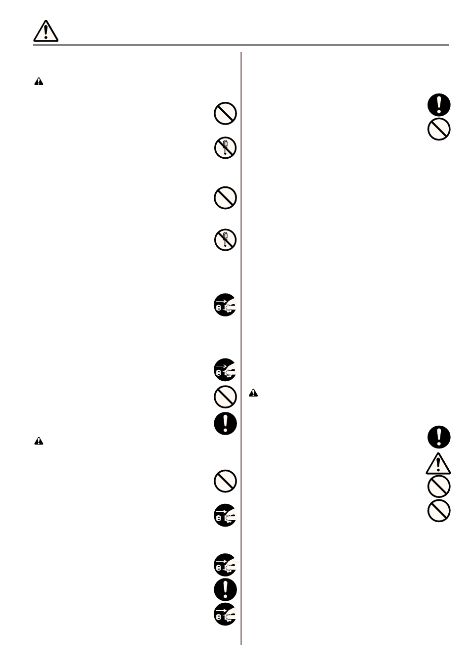 Precauciones para el uso, Precauciones en el uso de la copiadora, Precauciones con los repuestos de consumo | Kyocera 4230 User Manual | Page 17 / 226