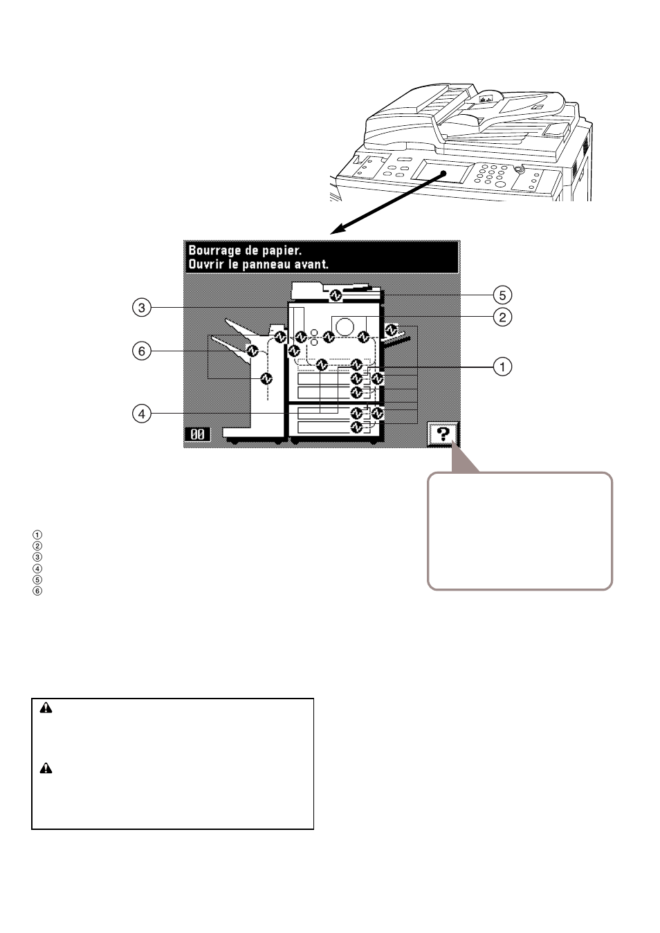 Lorsque le papier est coince | Kyocera 4230 User Manual | Page 180 / 226