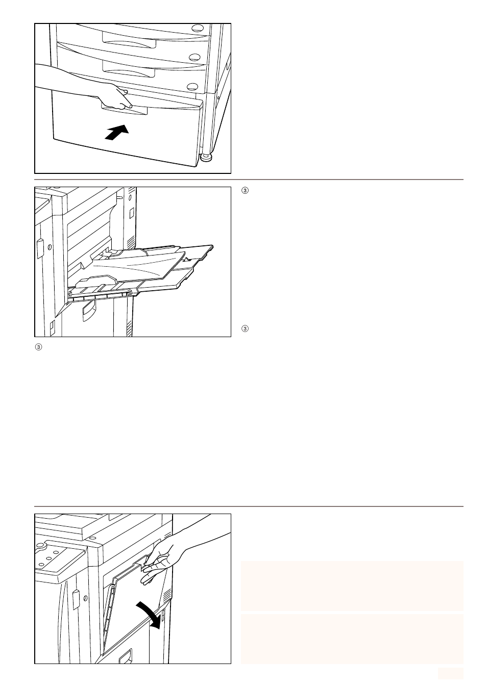3 loading paper into the stack bypass tray | Kyocera 4230 User Manual | Page 39 / 226