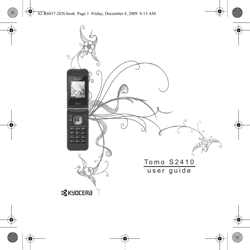 Kyocera TOMO S2410 User Manual | 72 pages