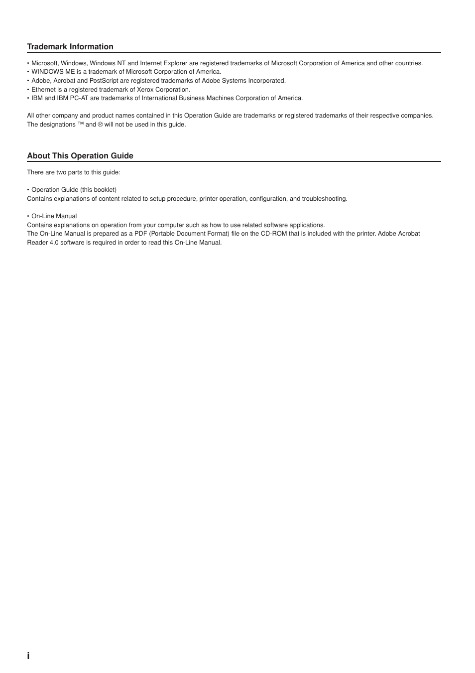 Kyocera KM-P4845w User Manual | Page 4 / 68