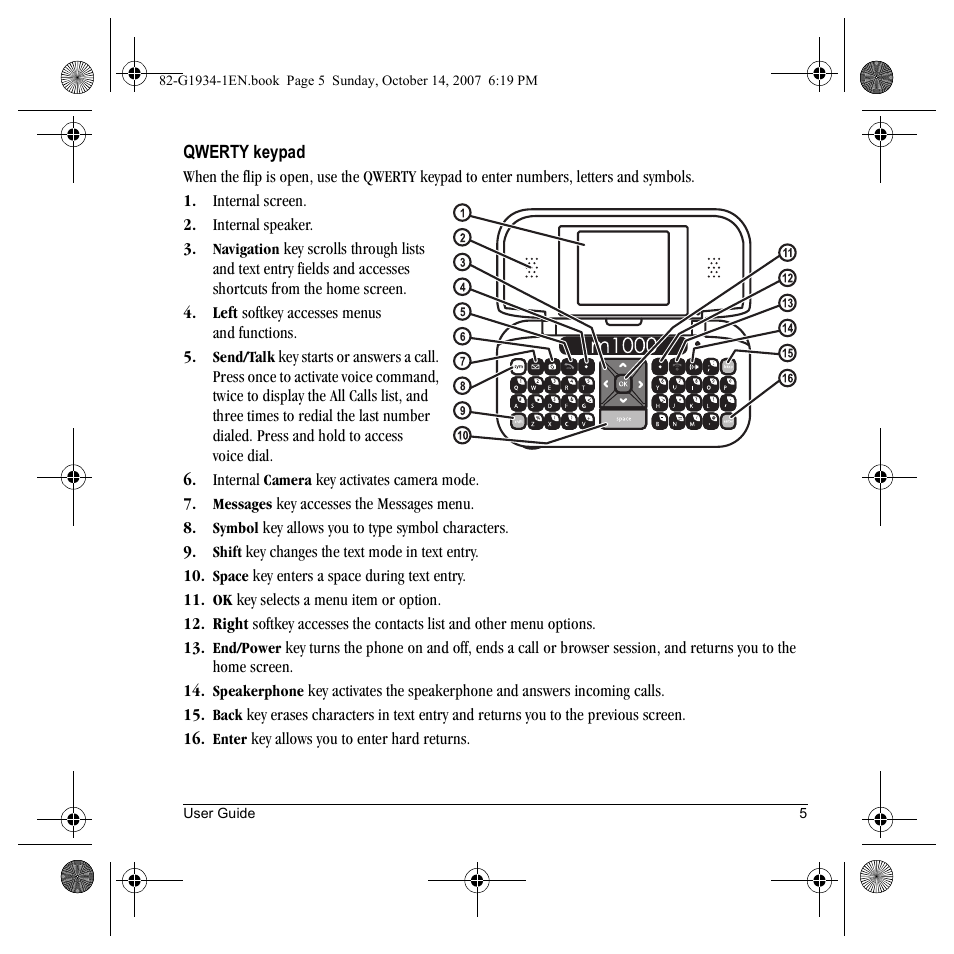 Kyocera Lingo M1000 User Manual | Page 13 / 88