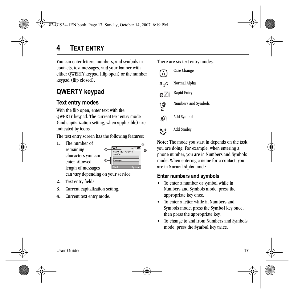 Qwerty keypad | Kyocera Lingo M1000 User Manual | Page 25 / 88