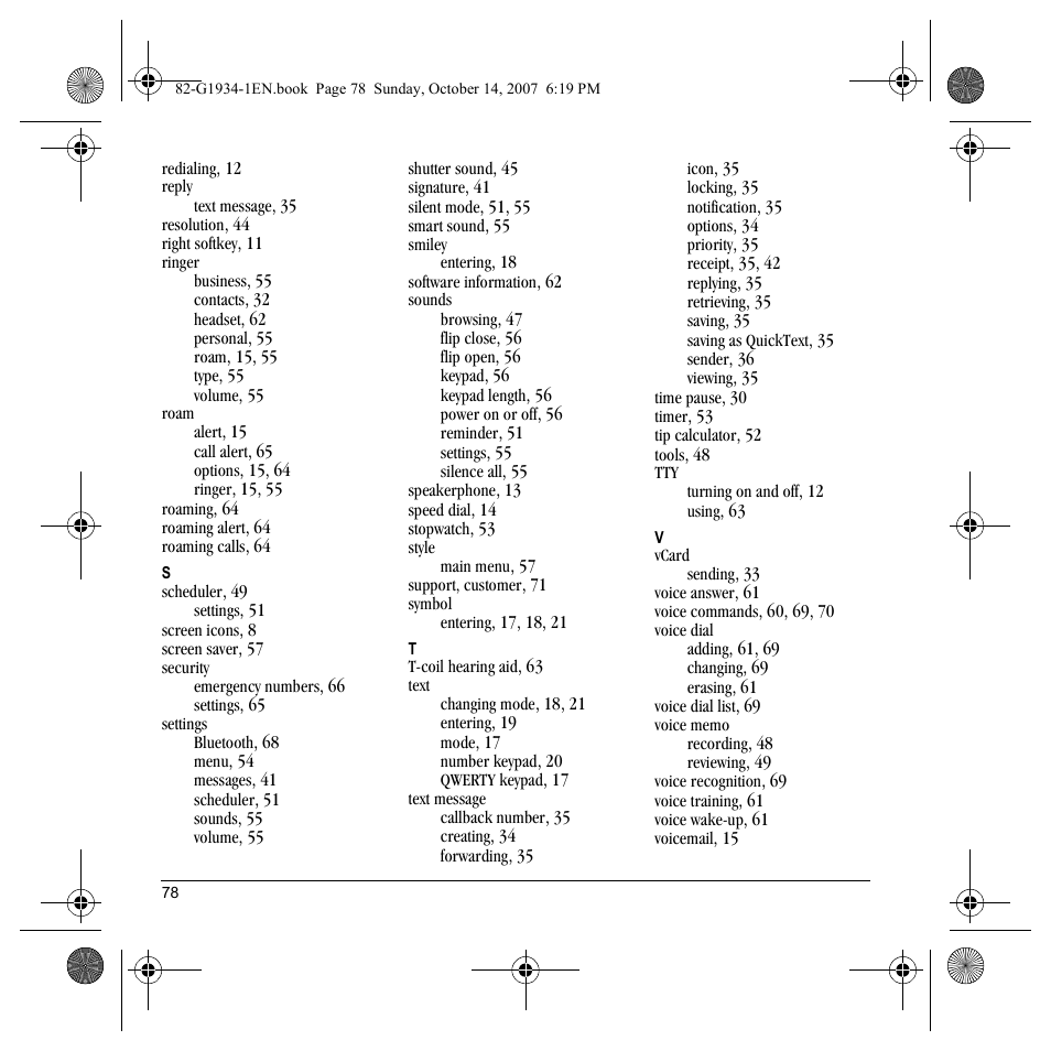 Kyocera Lingo M1000 User Manual | Page 86 / 88