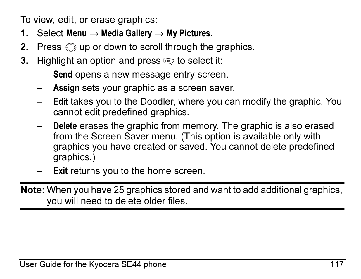 Kyocera Angel SE47 User Manual | Page 139 / 148