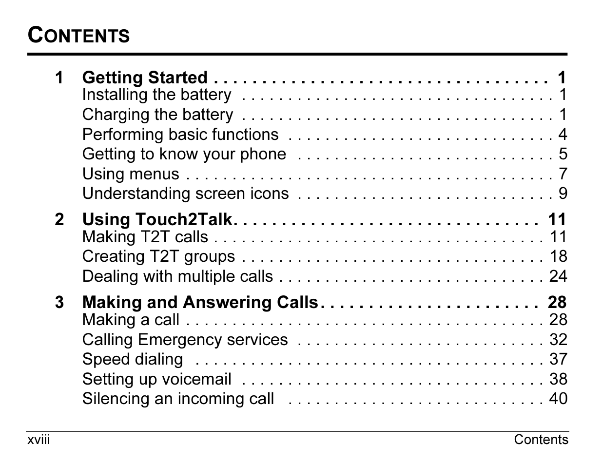 Kyocera Angel SE47 User Manual | Page 18 / 148