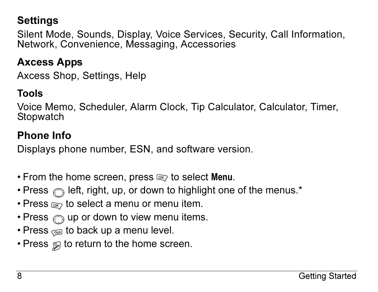 Kyocera Angel SE47 User Manual | Page 30 / 148