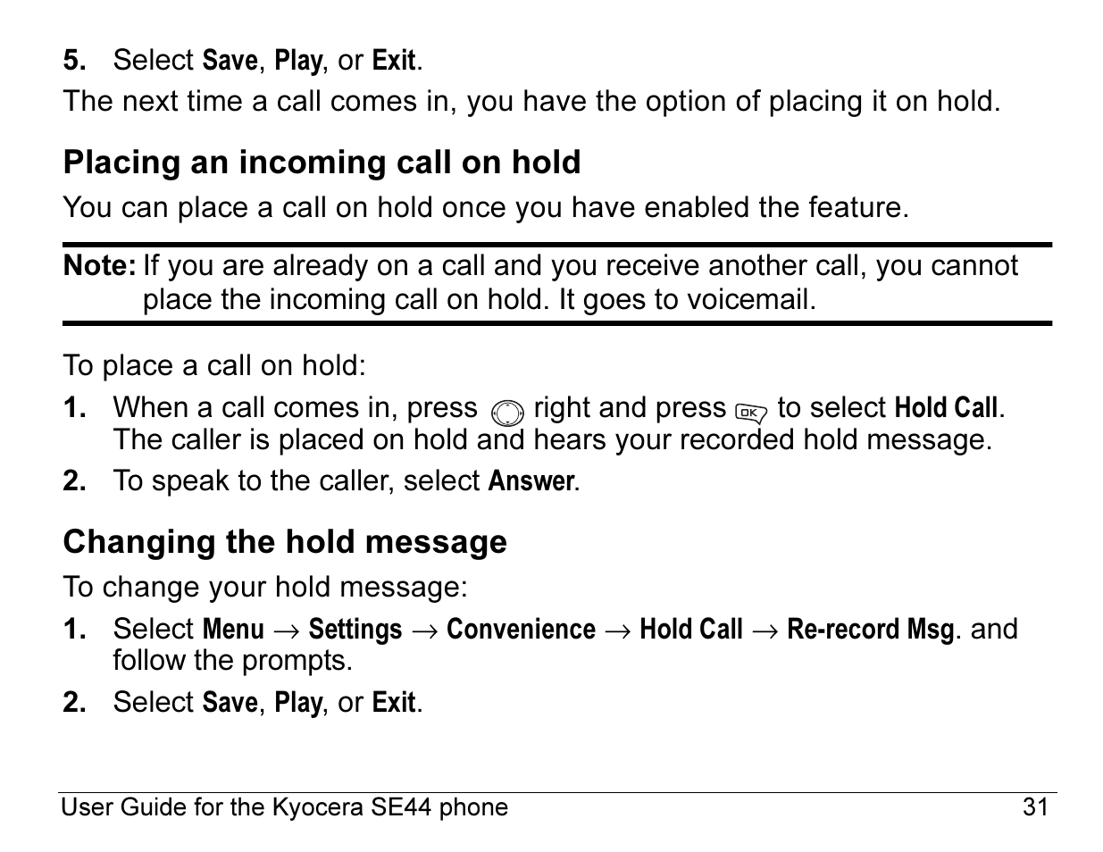 Kyocera Angel SE47 User Manual | Page 53 / 148