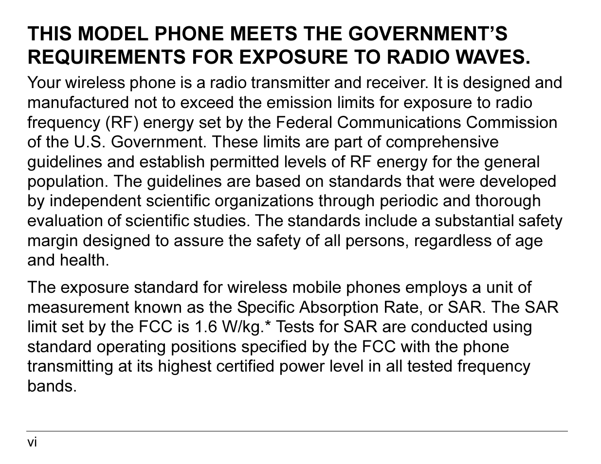 Kyocera Angel SE47 User Manual | Page 6 / 148