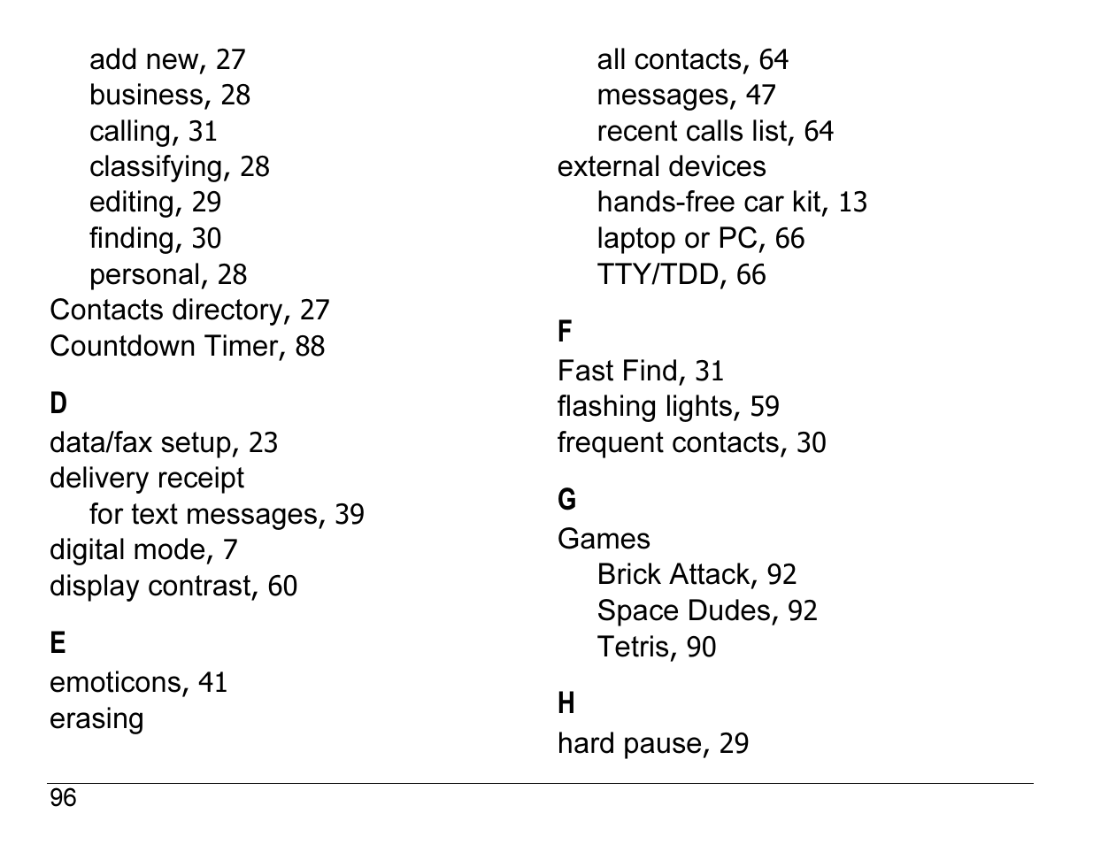 Kyocera 2345 User Manual | Page 116 / 120