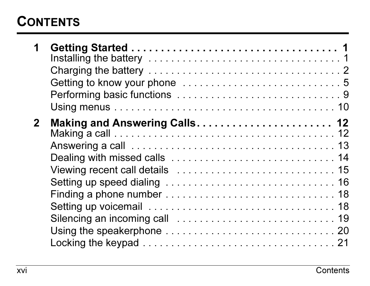 Kyocera 2345 User Manual | Page 16 / 120