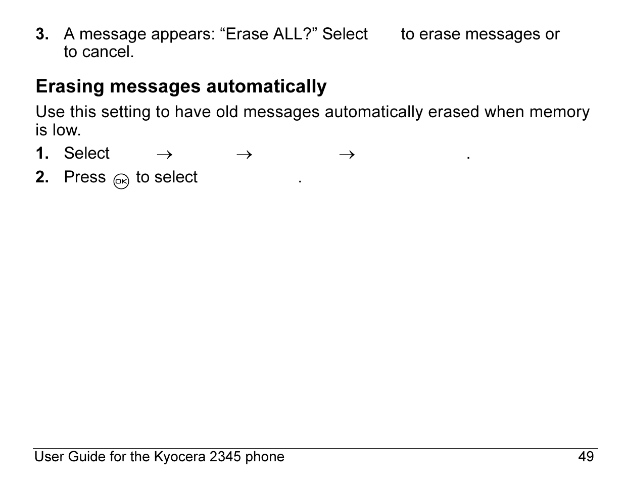 Kyocera 2345 User Manual | Page 69 / 120