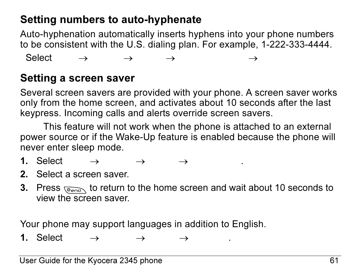 Kyocera 2345 User Manual | Page 81 / 120