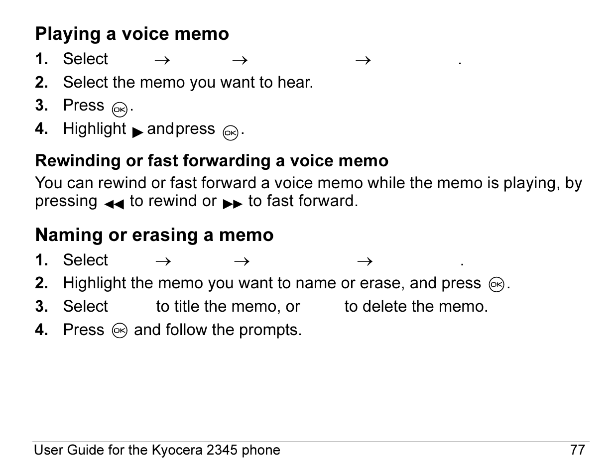 Kyocera 2345 User Manual | Page 97 / 120
