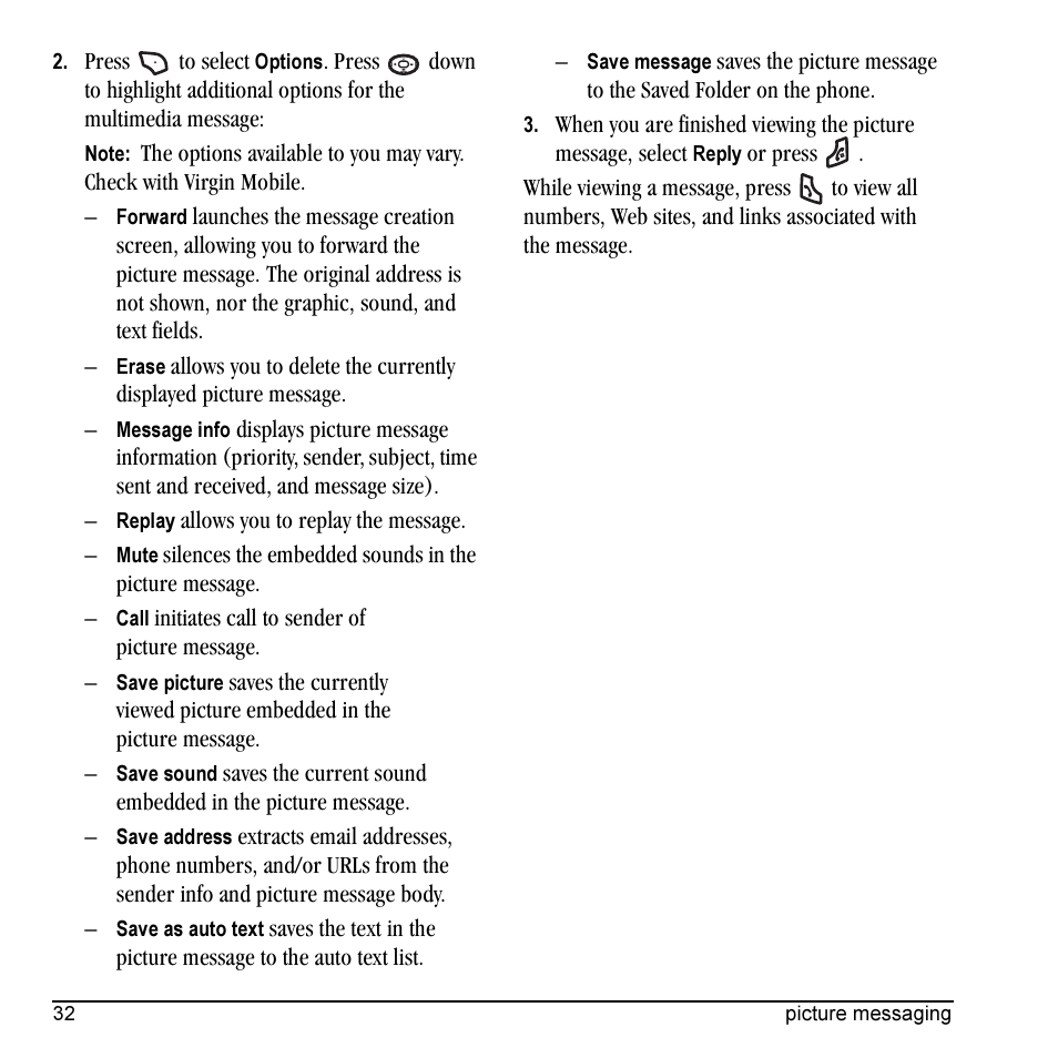 Kyocera Cyclops K325 User Manual | Page 40 / 68