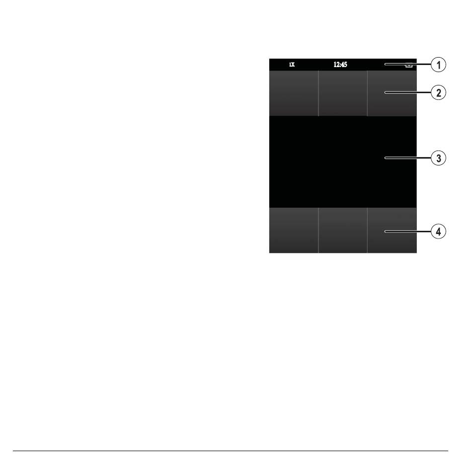Home screen | Kyocera Rio E3100 User Manual | Page 14 / 88