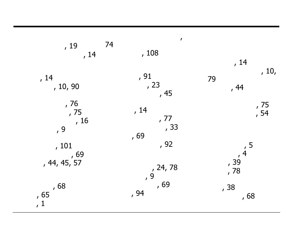 Ndex | Kyocera KX414 User Manual | Page 128 / 130