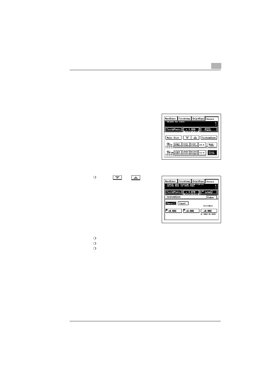 To specify the zoom ratio before copying -15 | Kyocera KM-C1530 User Manual | Page 103 / 280
