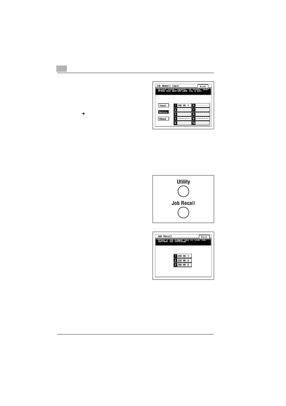 To recall a stored job -6 | Kyocera KM-C1530 User Manual | Page 156 / 280