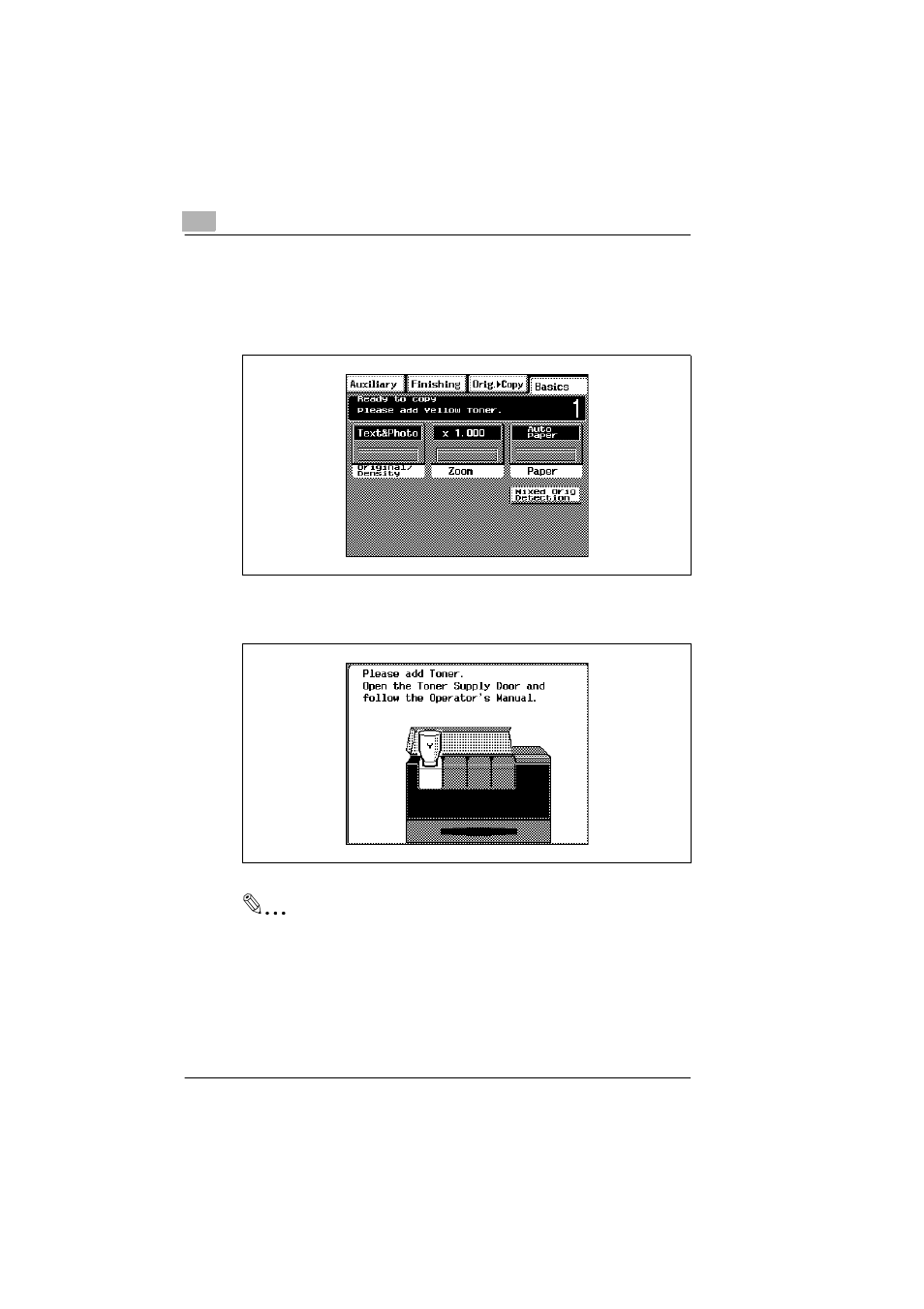 When the message “please add toner.” appears -6 | Kyocera KM-C1530 User Manual | Page 210 / 280