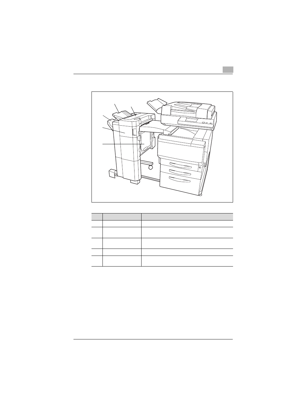 Finisher (optional) -17 | Kyocera KM-C1530 User Manual | Page 39 / 280