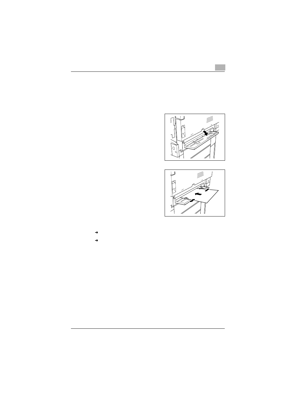 To load paper into the manual bypass tray -17, Ee p. 3-17 | Kyocera KM-C1530 User Manual | Page 69 / 280