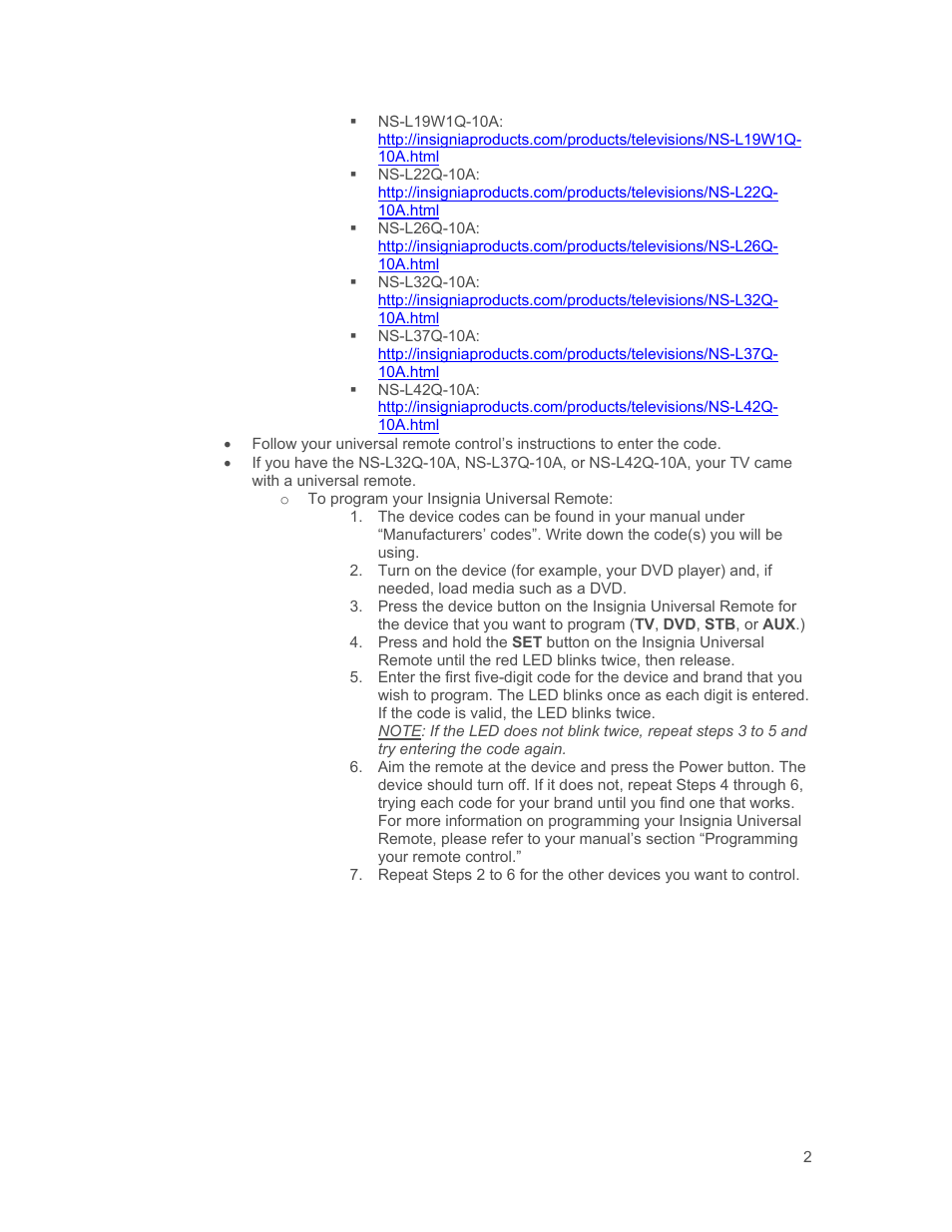 Kyocera NS-L37Q-10A User Manual | Page 2 / 12