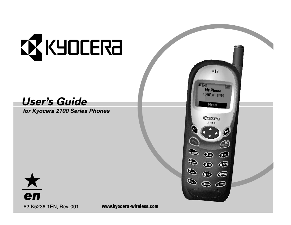 Kyocera 2100 Series User Manual | 123 pages