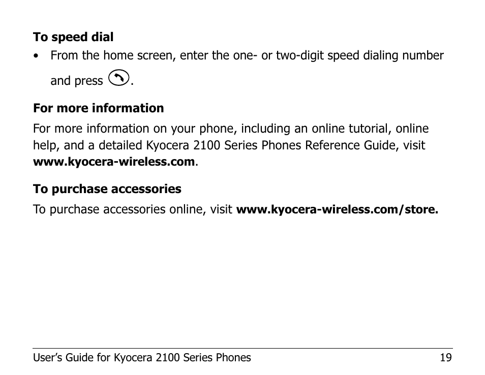 Kyocera 2100 Series User Manual | Page 39 / 123