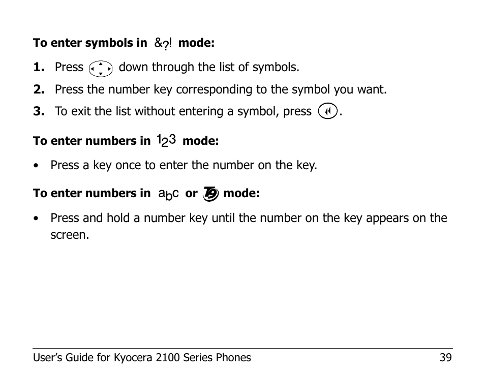 Kyocera 2100 Series User Manual | Page 59 / 123