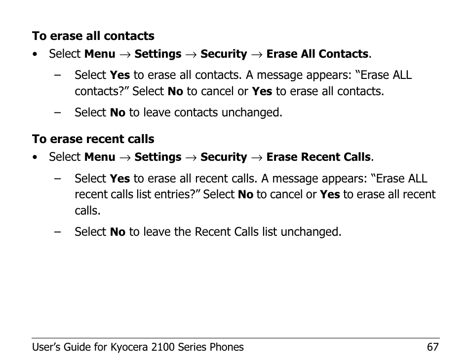 Kyocera 2100 Series User Manual | Page 87 / 123