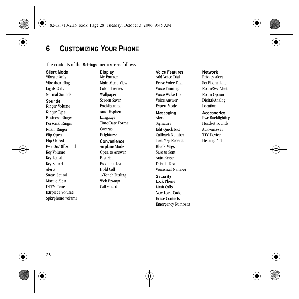 Kyocera K132 User Manual | Page 36 / 64