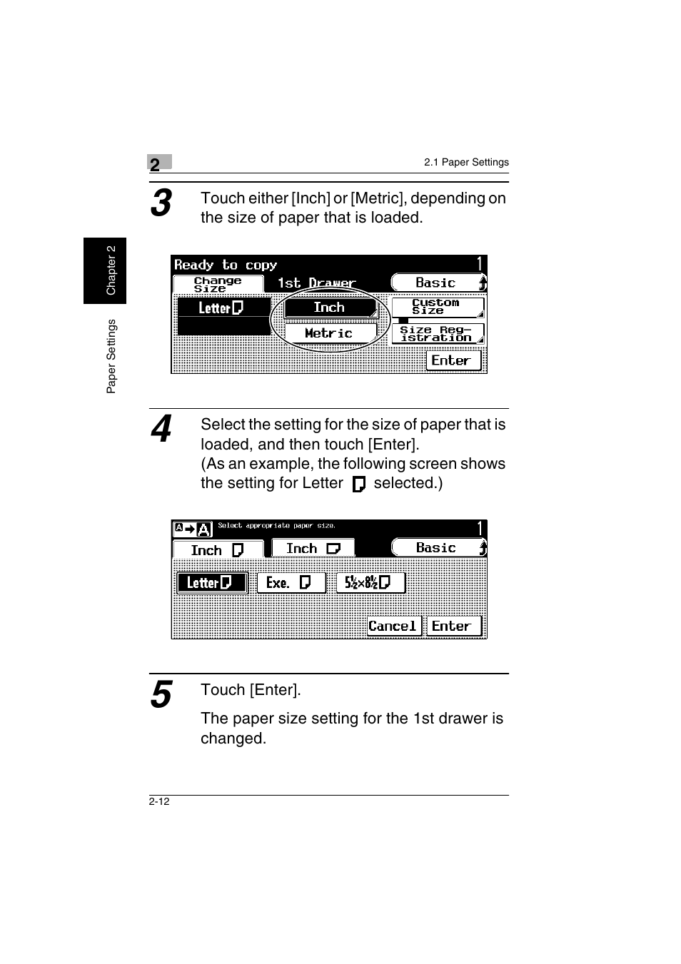 Kyocera KM-C2230 User Manual | Page 39 / 150
