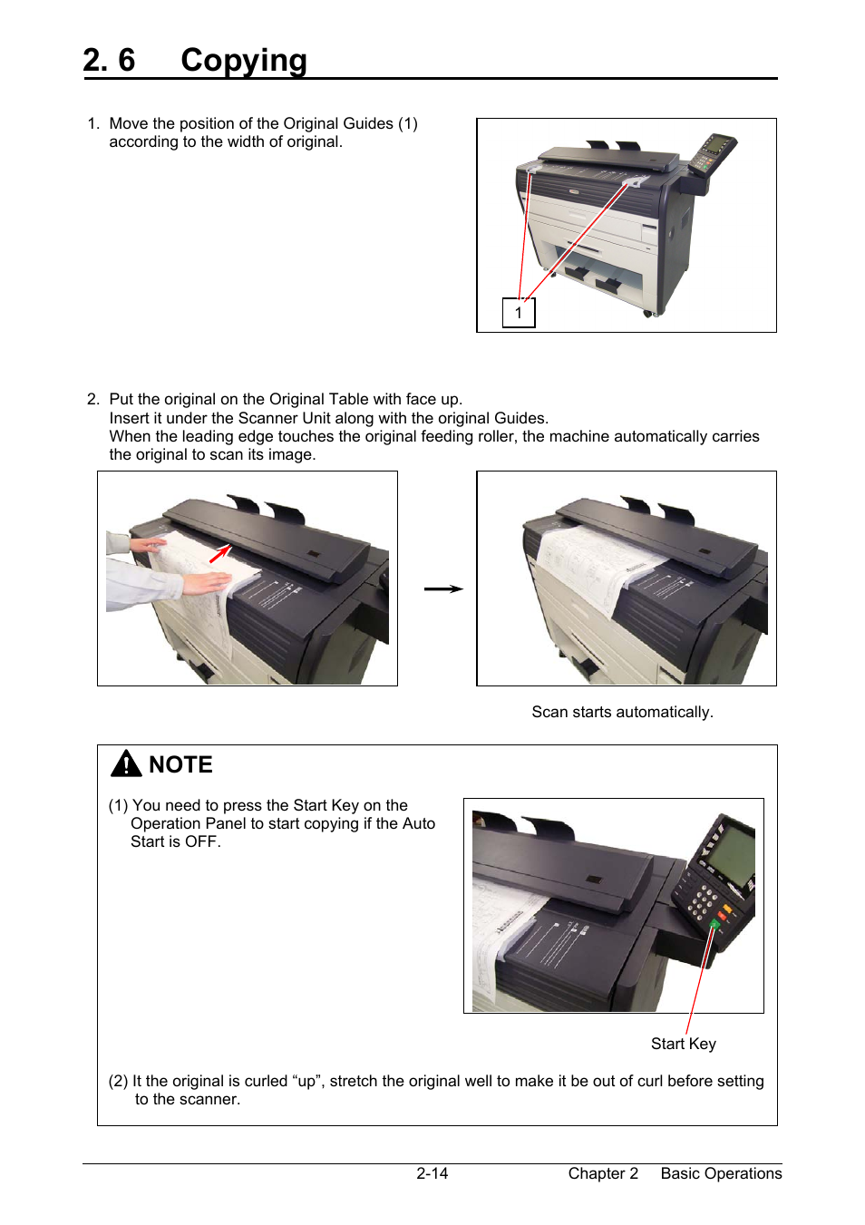 6 copying | Kyocera KM-3650w User Manual | Page 31 / 62