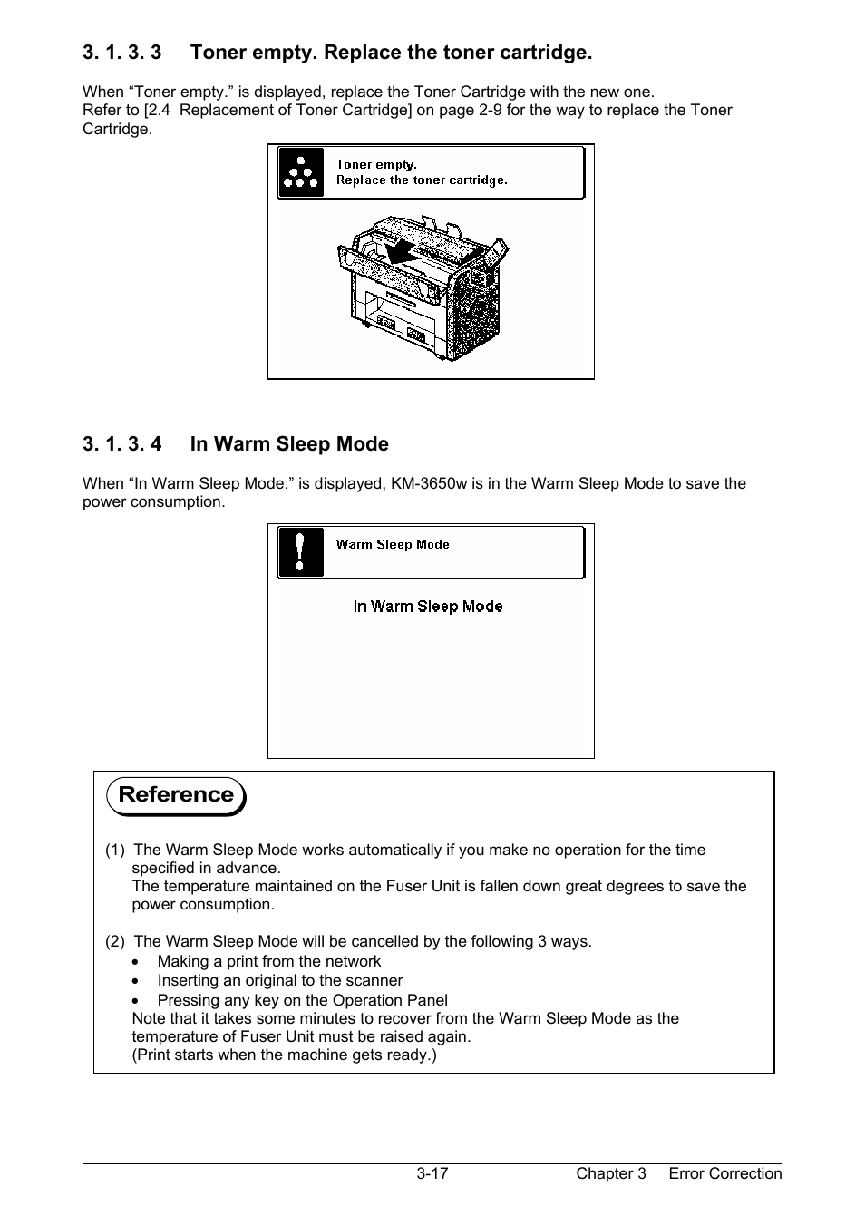 Reference | Kyocera KM-3650w User Manual | Page 50 / 62