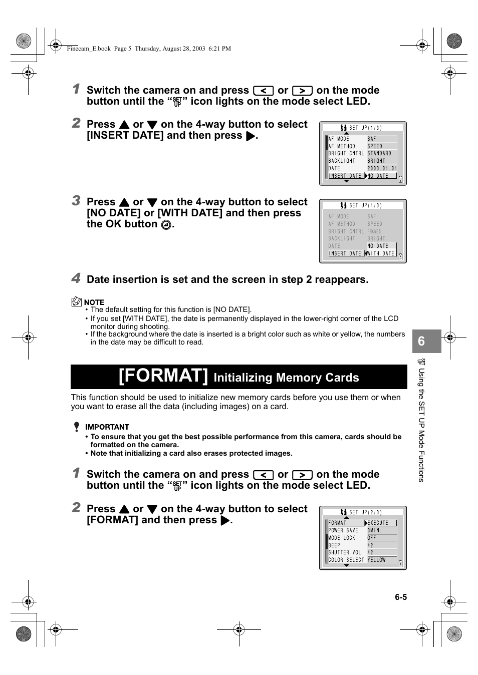Format, Switch the camera on and press, On the mode button until the | Icon lights on the mode select led, Press | Kyocera SL300R User Manual | Page 113 / 134