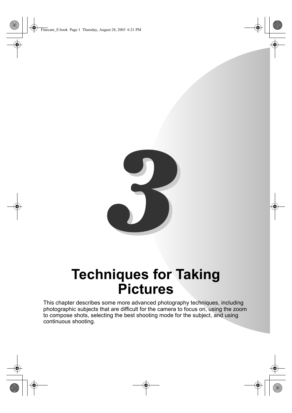 Techniques for taking pictures | Kyocera SL300R User Manual | Page 49 / 134