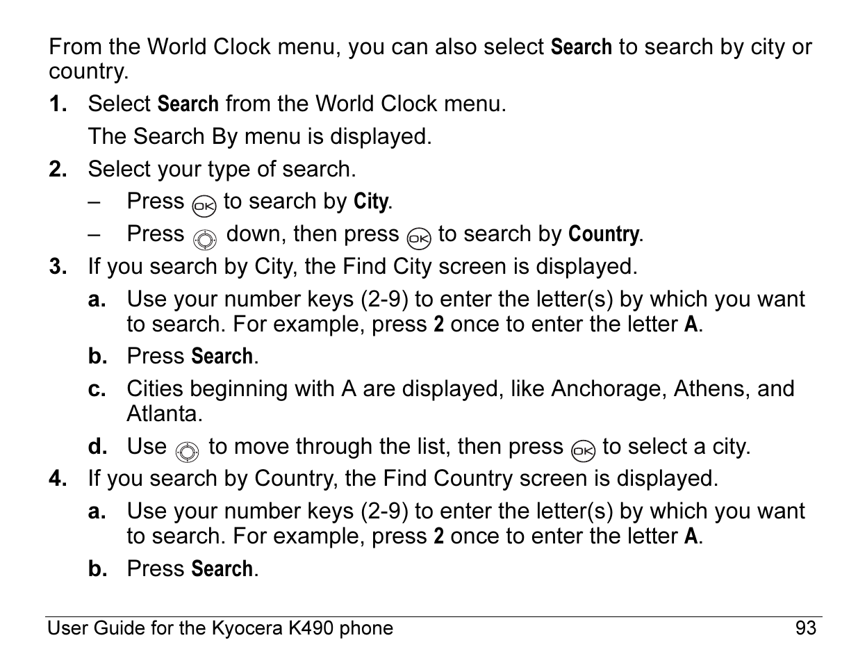 Kyocera ENERGI K490 User Manual | Page 115 / 135