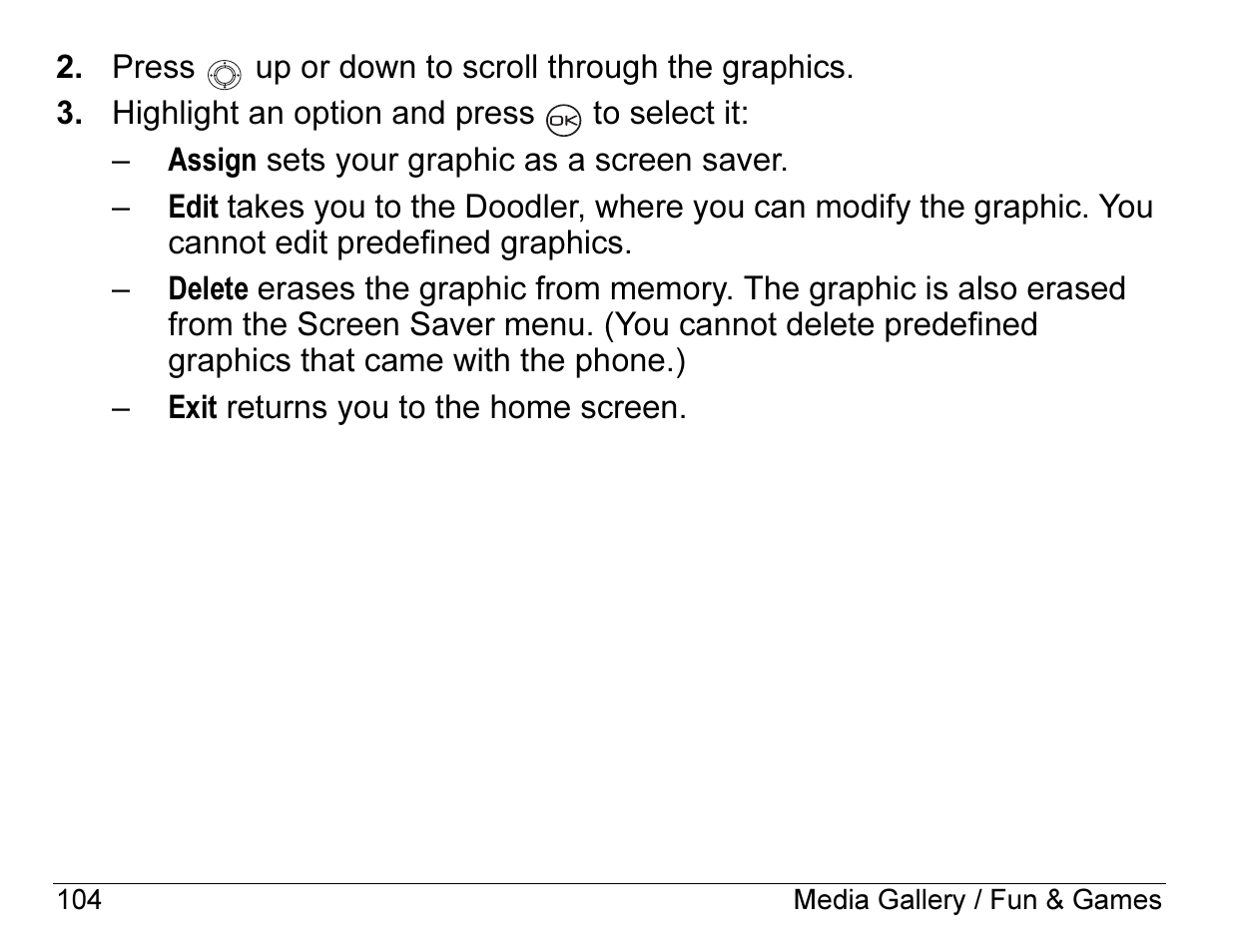 Kyocera ENERGI K490 User Manual | Page 126 / 135