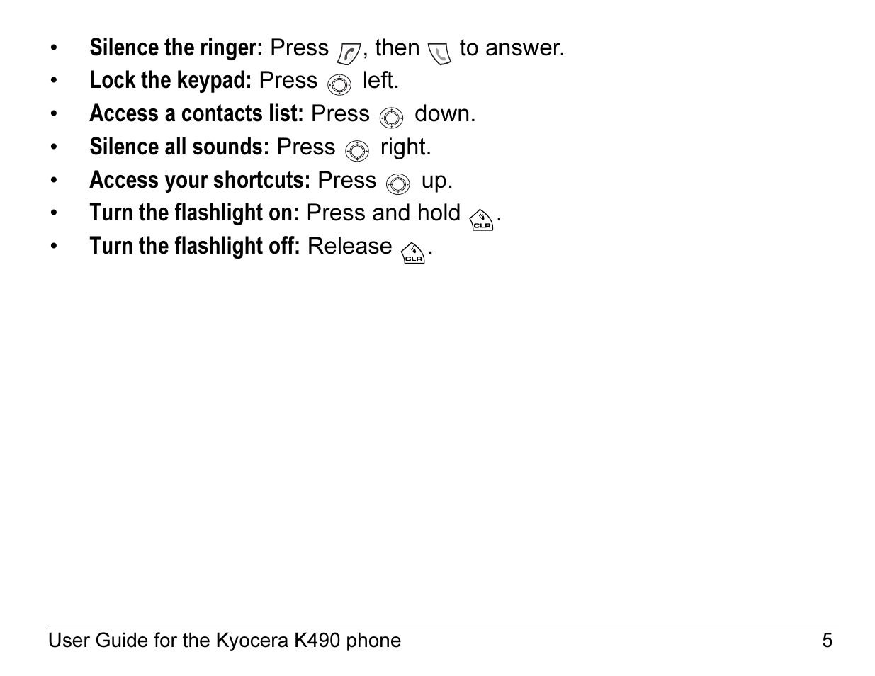 Kyocera ENERGI K490 User Manual | Page 27 / 135