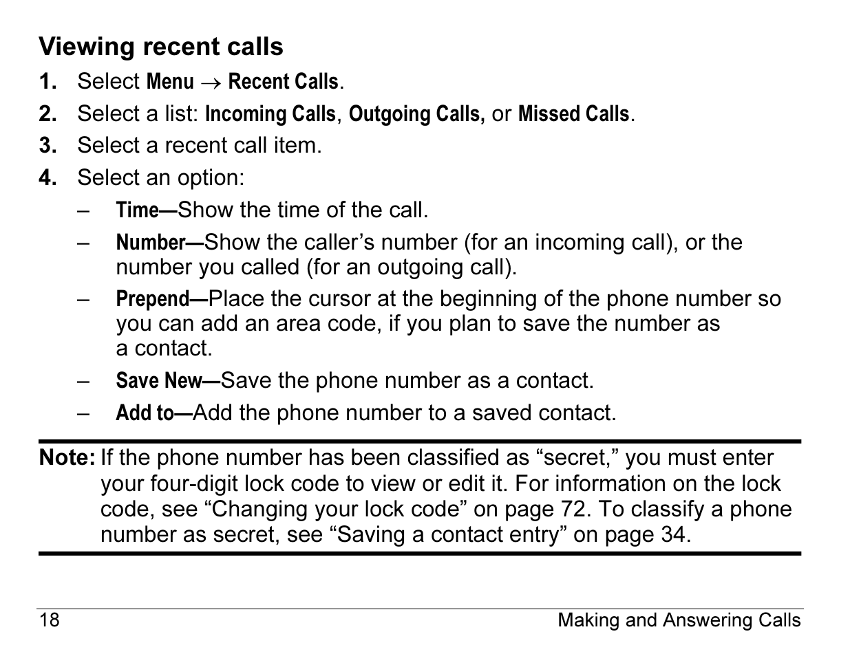 Kyocera ENERGI K490 User Manual | Page 40 / 135